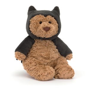 Jellycat Bartholomew Bear Bat Brown 8x12x26cm