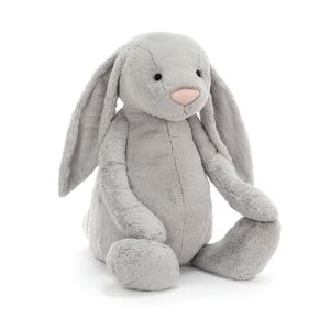 Jellycat Bashful Silver Bunny Giant (RRB) Grey 46x46x108cm