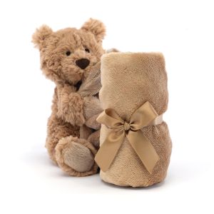 Jellycat Bartholomew Bear Soother Brown 8x10x18cm (New Item Code)