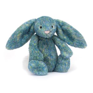 Jellycat Bashful Luxe Bunny Azure Original (Med) Blue 18x8x9cm