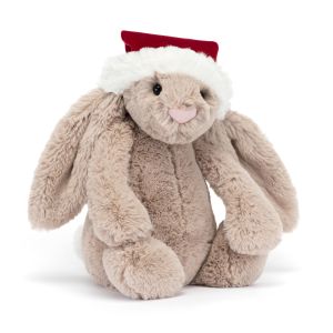 Jellycat Bashful Christmas Bunny Original Beige (New Item Code) 12x9x31cm