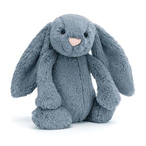 Jellycat Bashful Dusky Blue Bunny Original (Med) Blue 9x12x31cm