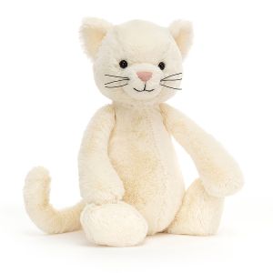 Jellycat Bashful Cream Kitten Original (Med) Cream 9x12x31cm