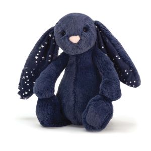 Jellycat Bashful Stardust Bunny Original (Med) Blue (New Item Code) 9x12x31cm