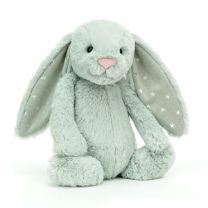 Jellycat Bashful Shimmer Bunny Original (Med) Grey 9x12x31cm