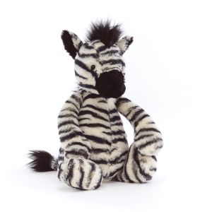 Jellycat Bashful Zebra Original (Med) New Item Code Black & White 31x12x9cm