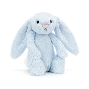 Jellycat Bashful Blue Bunny Original (Med) New Item Code Blue 9x12x31cm