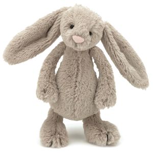 Jellycat Bashful Beige Bunny Little (Sml) New Item Code Brown 8x9x18cm