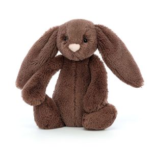 Jellycat Bashful Fudge Bunny Little (Sml) Brown 8x9x18cm