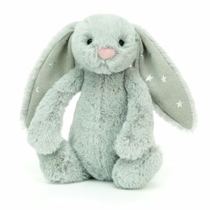 Jellycat Bashful Shimmer Bunny Little (Sml) Grey 8x9x18cm