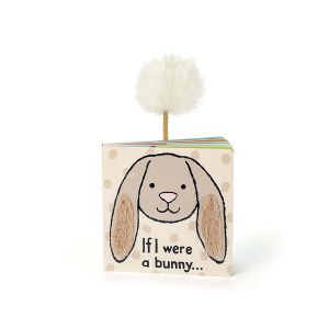 Jellycat If I were a Bunny Board Book (Matches with Bashful Beige Bunny) Multi-Coloured 15x15x2cm