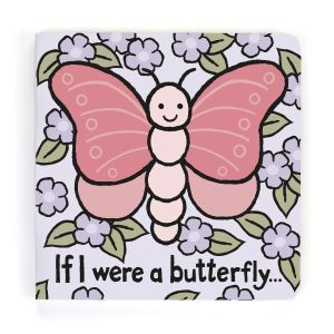 Jellycat If I Were a Butterfly Book Multi-Coloured 15x15x2cm