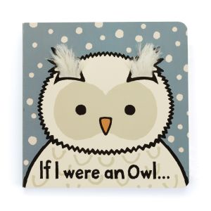 Jellycat If I Were an Owl Board Book Multi-Coloured 2x15x15cm