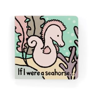 Jellycat If I Were A Seahorse Board Book Multi-Coloured 2x15x15cm