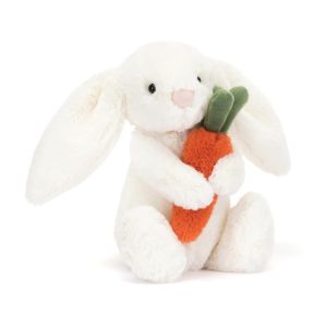 Jellycat Bashful Carrot Bunny Little (Sml) Cream 8x9x18cm