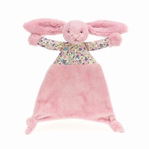Jellycat Blossom Tulip Bunny Comforter Pink 5x22x25cm