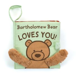 Jellycat Bartholomew Bear Loves You Book 5x16x15cm