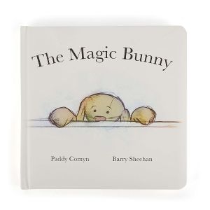Jellycat The Magic Bunny Book (Matches with Bashful Beige or Cottontail Bunny) Multi-Coloured 19x17x2cm