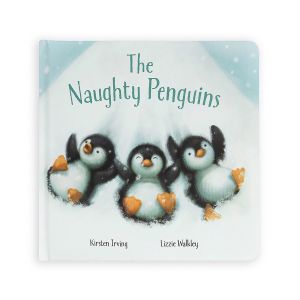 Jellycat The Naughty Penguins Book 21x2x21cm