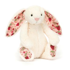 Jellycat Blossom Cream Bunny 'Berry' Little Small 8x9x18cm