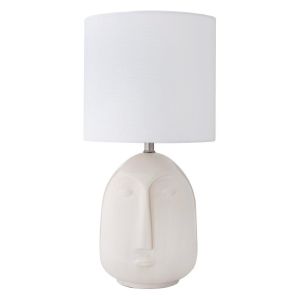 Amalfi Altura Table Lamp White 30x30x62cm