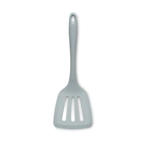 Zeal Silicone Slotted Turner Pale Blue 30x10x2cm