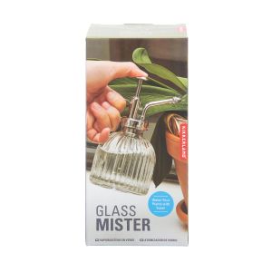 Kikkerland Glass Mister Silver 6x7x7cm