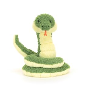 Jellycat Festival Snake Green 19x22x27cm