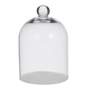 Amalfi St Claire Candle Dome/Cloche Clear 16x16x25cm