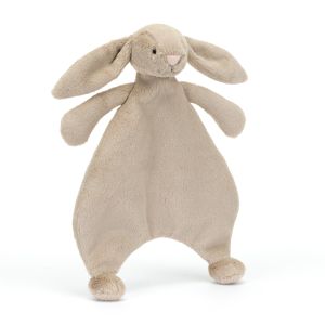 Jellycat Bashful Beige Bunny Comforter 7x20x27cm