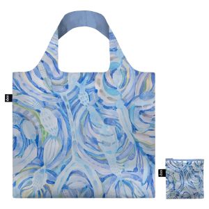 LOQI Tara Axford Blue Bag Multi-Coloured 50x42cm