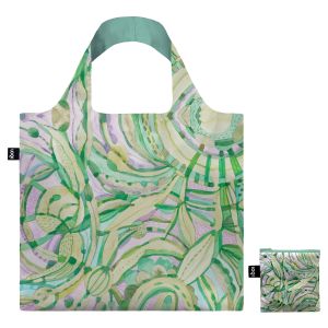 LOQI Tara Axford Green Bag Multi-Coloured 50x42cm