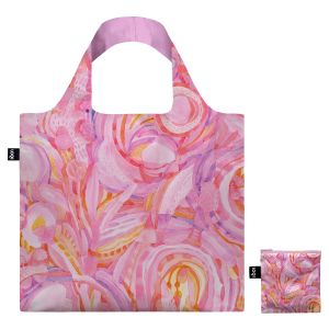 LOQI Tara Axford Pink Bag Multi-Coloured 50x42cm