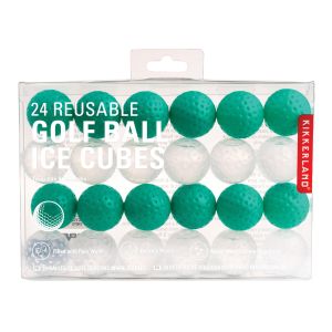 Kikkerland Golf Ball Ice Cubes Green 2.8x2.8x2.8cm