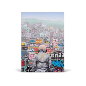 Fred Jigsaw Puzzle Graffiti City - 1000pcs Multi-Coloured 70x50x0.6cm