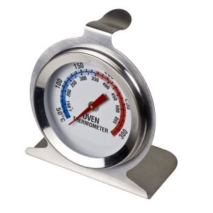Davis & Waddell Oven Thermometer Stainless Steel 6x6x7cm/Temp Range 50°C to 300°C