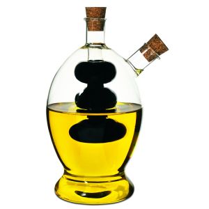 Davis & Waddell Grape Oil & Vinegar Bottle Clear & Natural 8.5x8.5x15cm