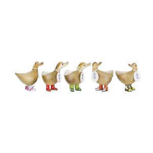DCUK Natural Welly Ducky Wild Wellies Natural 13x8x11cm
