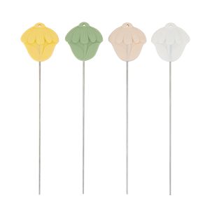 Beetanical Cake Tester 4 Asst Colours 6 Yellow/6 Pink/6 White/6 Mint