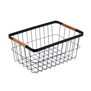 Davis & Waddell Storage Basket Medium Black 30x20x14cm