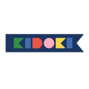 Kikkerland Display Header - Kidoki Blue 41.91x3.18x9cm