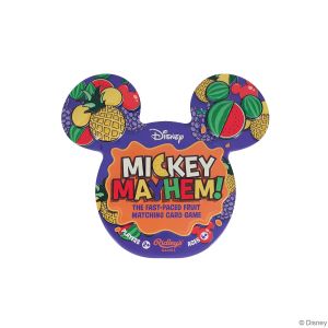 Ridleys Disney Mickey Mayhem Game (6 Disp) Multi-Coloured 7x7x3cm