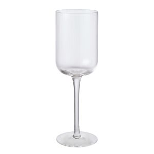 Davis & Waddell Ribbed Wine Glass 4pcs Set Clear 7.5x21cm/400ml