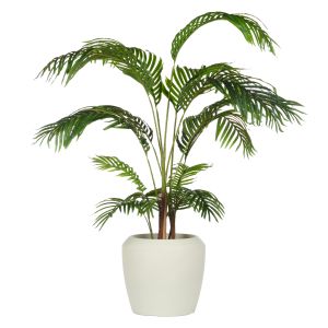 Rogue Areca Palm Tree-Vienna Planter Green 110x110x120cm