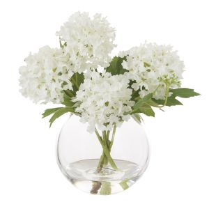 Rogue Snowball-Phoebe Vase White 27x19x21cm