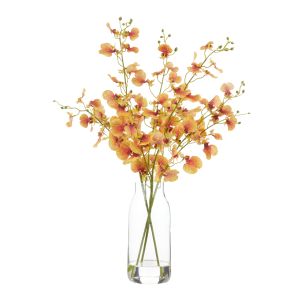 Rogue Dancing Orchid-Harper Vase Orange 50x44x58cm