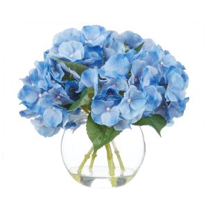 Rogue Hydrangea Evie-Phoebe Vase Blue 35x35x30cm