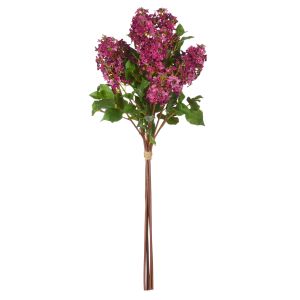 Rogue Lilac Spray Bunch Dark Purple 40x40x89cm