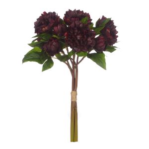 Rogue Peony Bud Bunch Burgundy 45x45x58cm