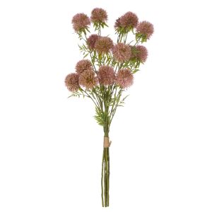 Rogue Allium Spray Bunch Dark Pink 33x33x80cm